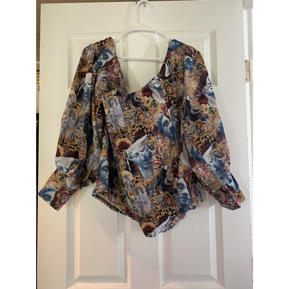 Off the shoulder PLT corset top!